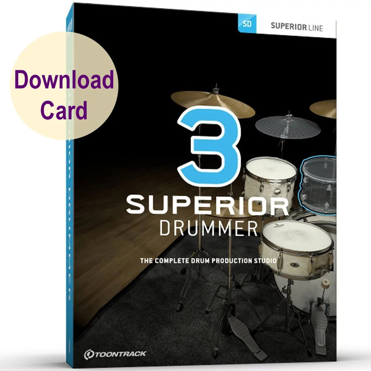 Virtual Instrument and Drum Production Plug-in Software B25863