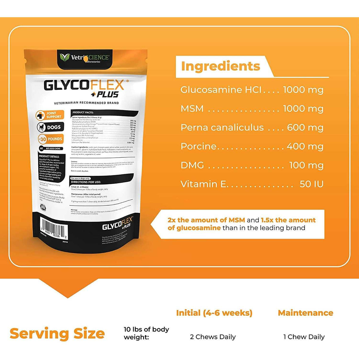 Joint Supplement for Small Dogs T7550