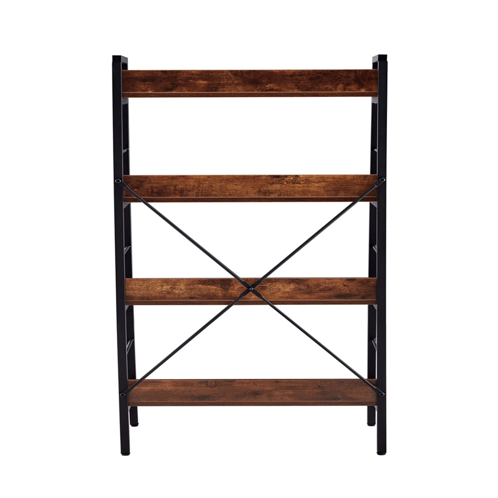 Brown 3&4 Tier Freestanding Bookshelf H306787