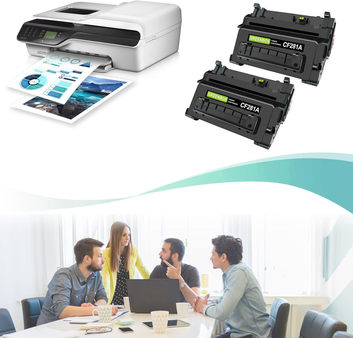 2-Pack Black Toner Cartridge L81480