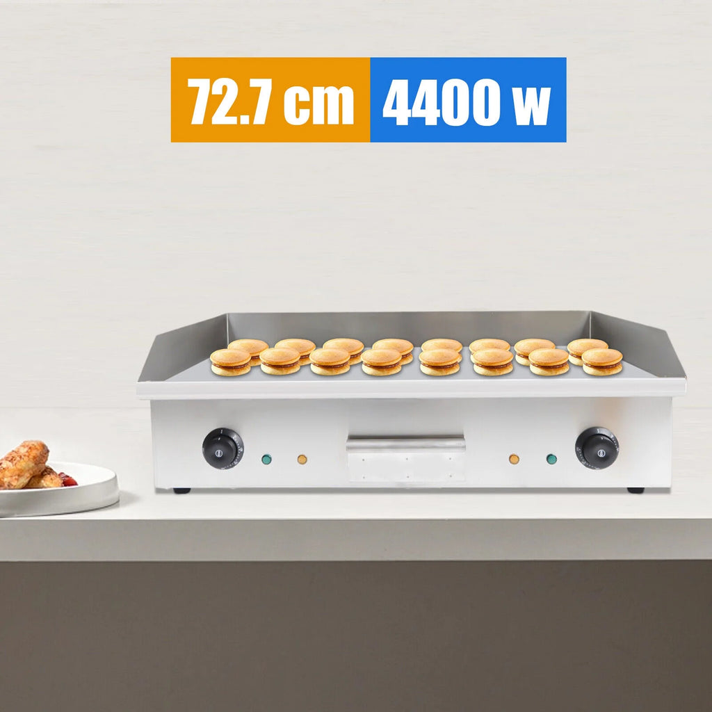 29inch Electric Countertop Griddle Stainless Steel 4400W B342