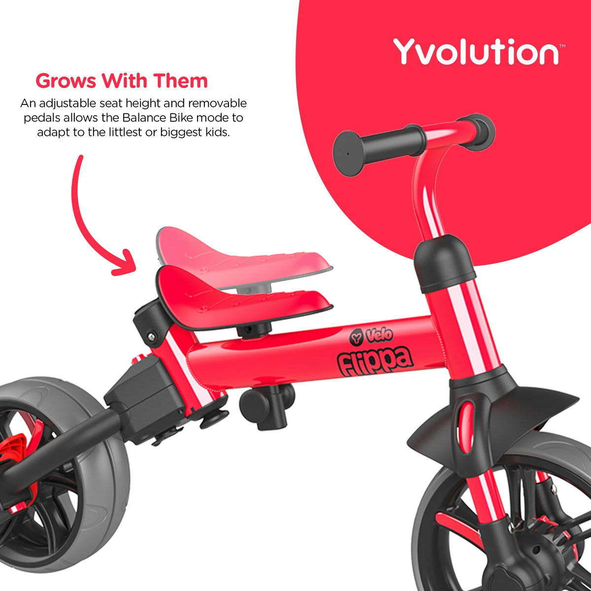 4-in-1 Triicycle to Balance Bike S1172