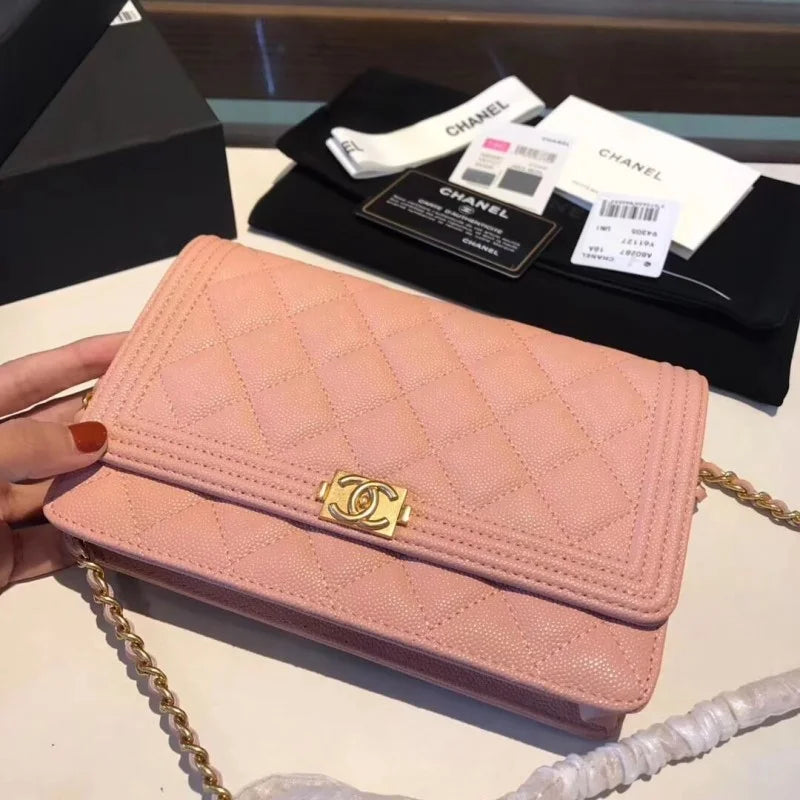 Quilted Caviar Bag F63218