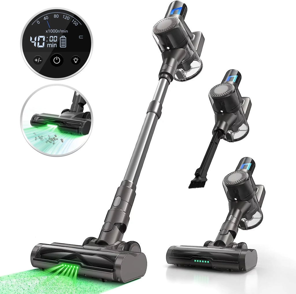 Cordless Lightweight Stick Vacuum Cleaner with 30Kpa Suction V2094