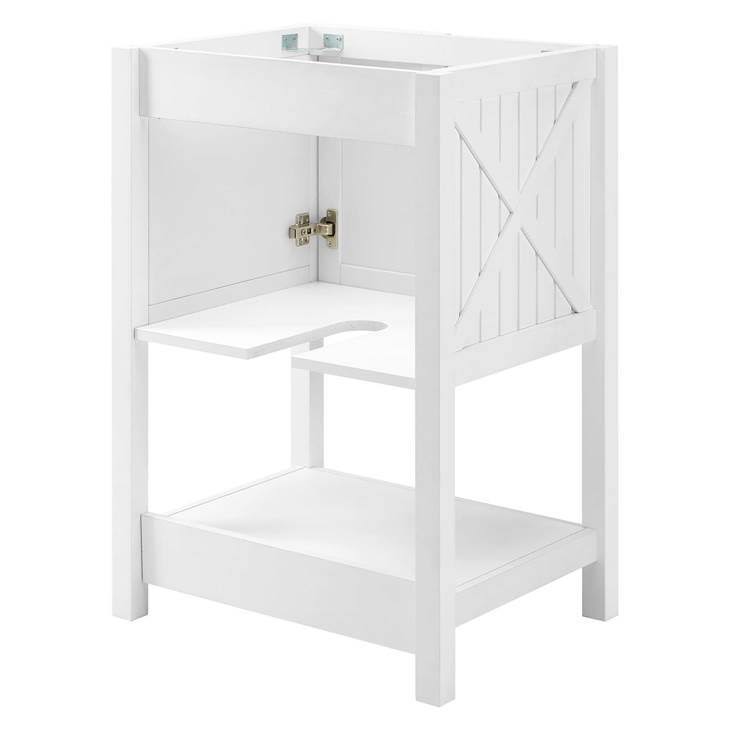White Bathroom Vanity Cabinet M757115