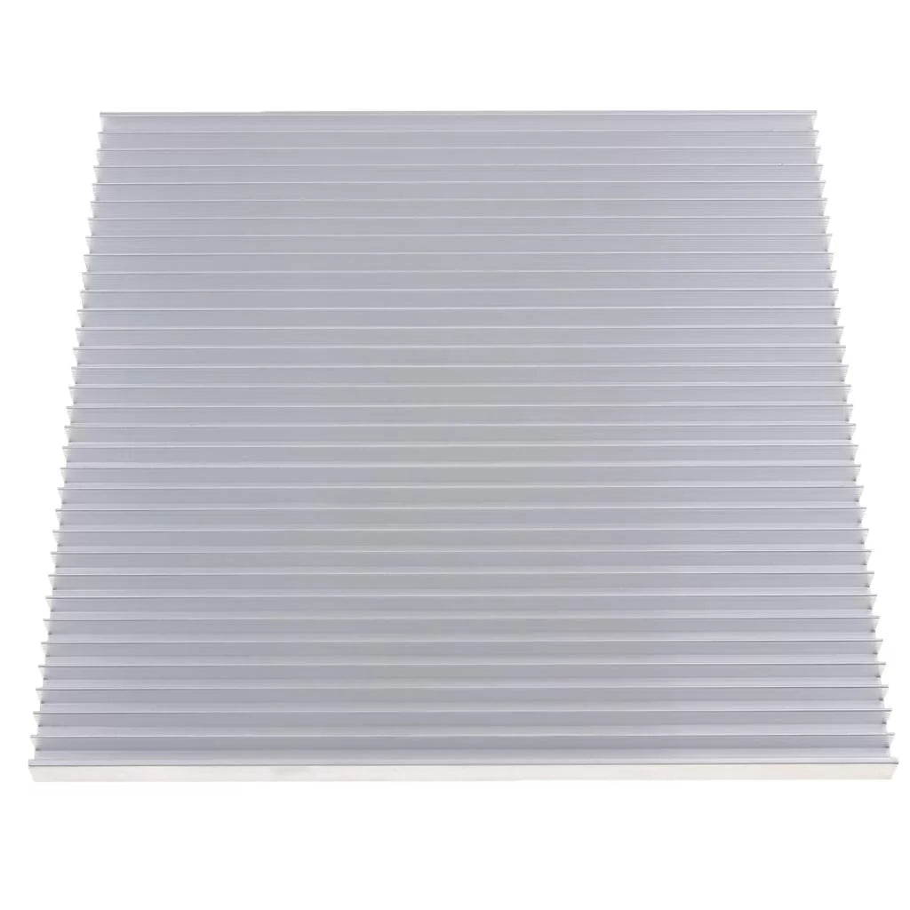 Aluminum Heat Sink Cooling Fin 195x10x200mm U348