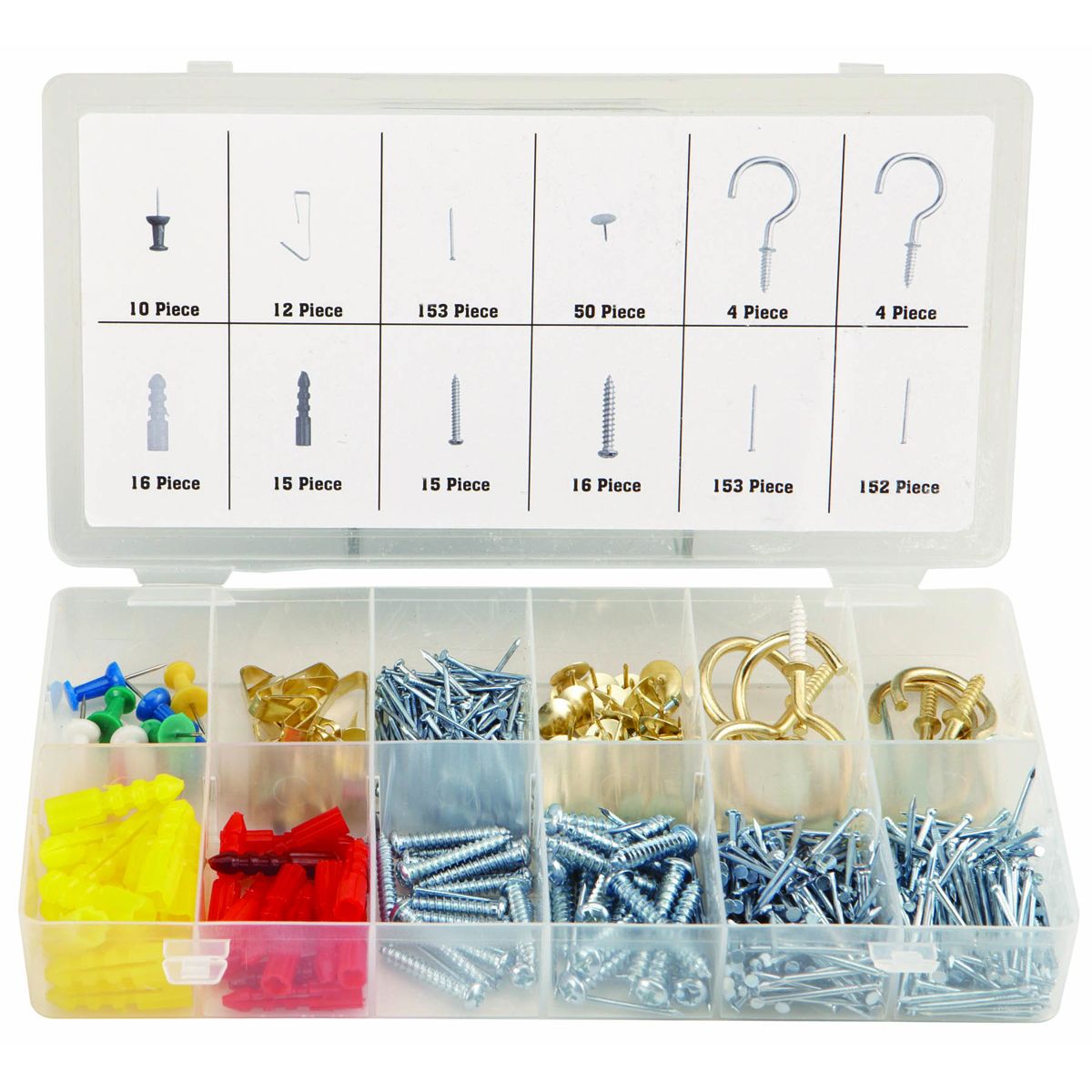 Home Hardware Assortment, 600 Piece S87563