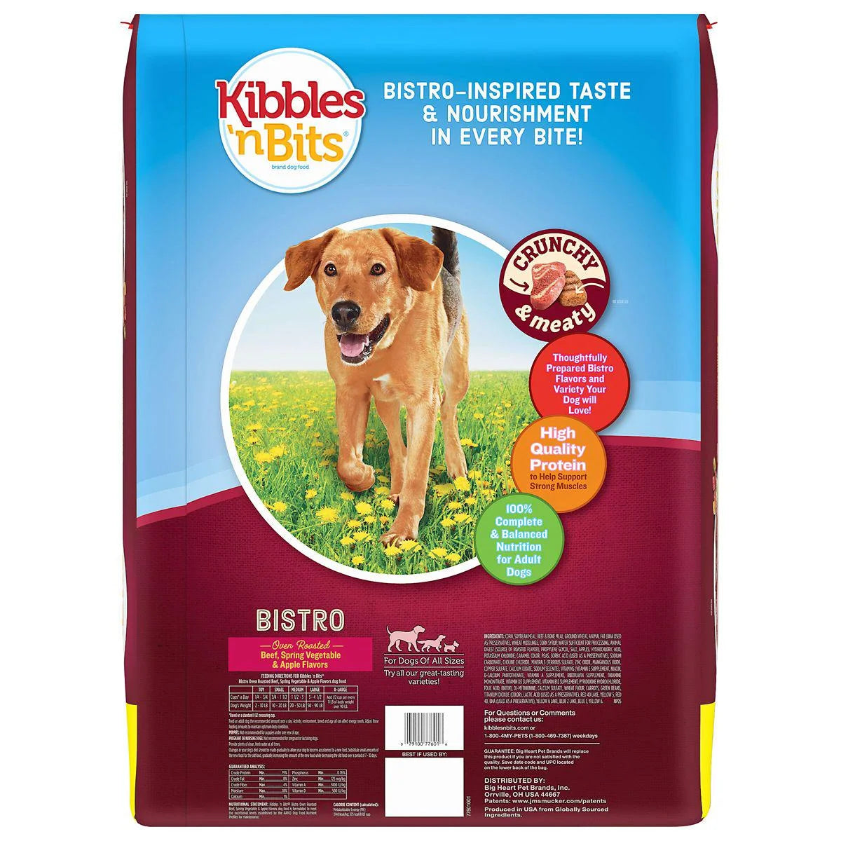 Adult Oven-Roasted Beef Dry Dog Food G746