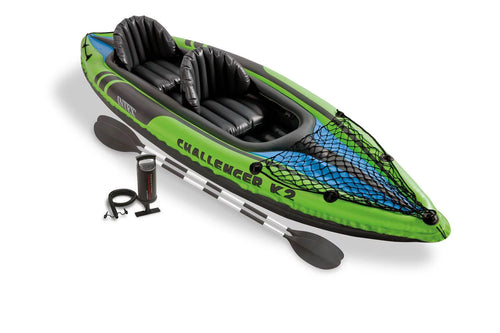 2-Person Inflatable Kayak with Oars and Pump K566206