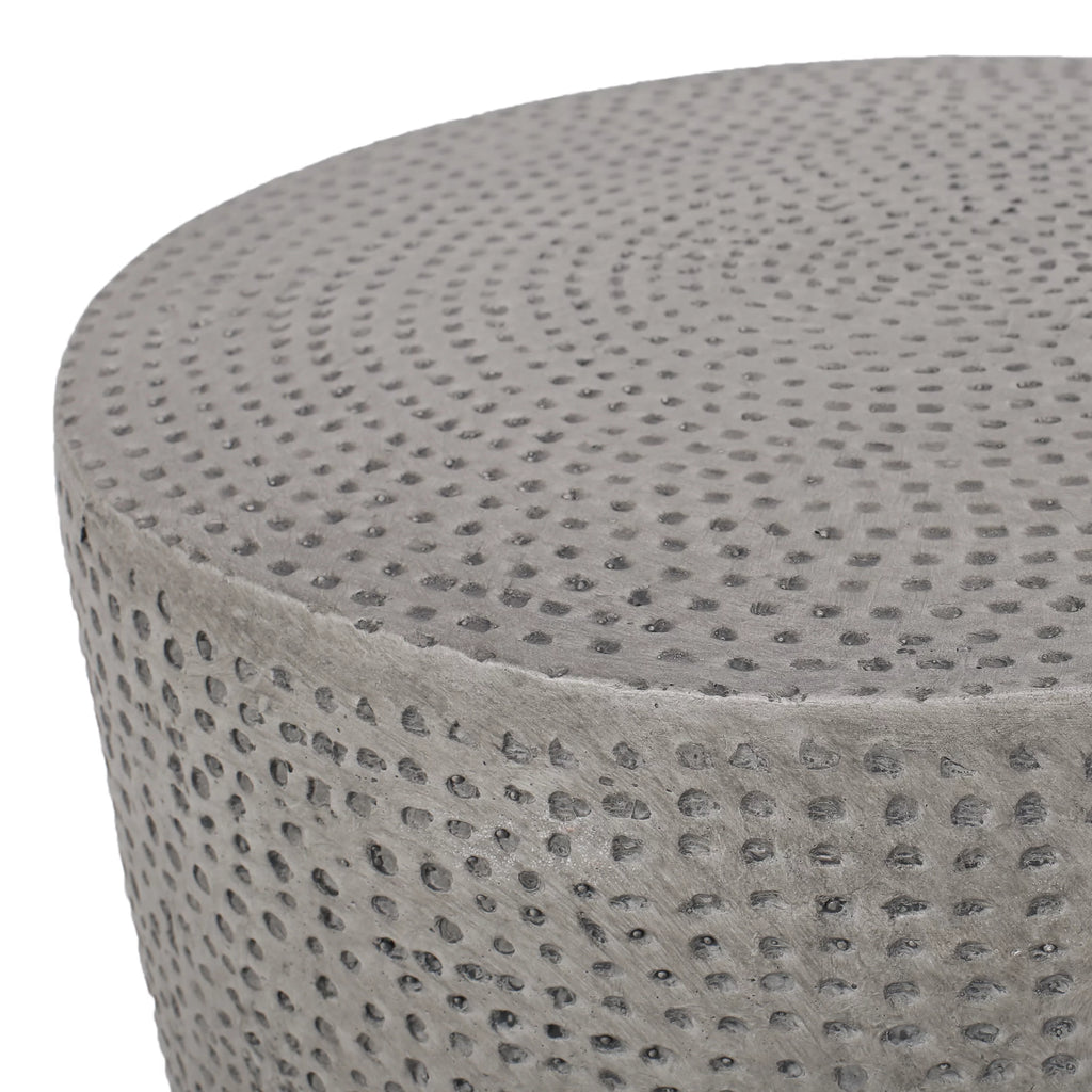 Lightweight Concrete Outdoor Side Table Q804