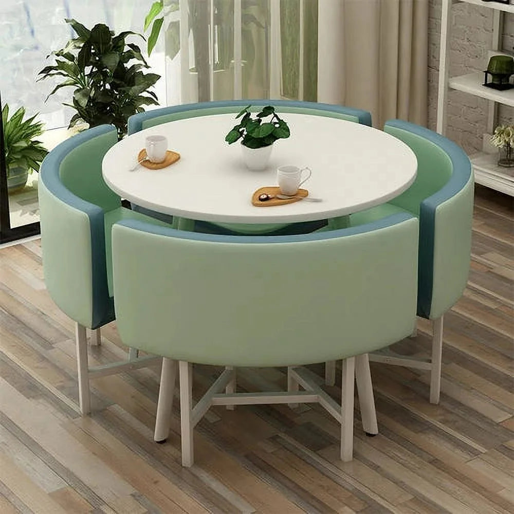 Dining Table Set 4 Chairs Z17427