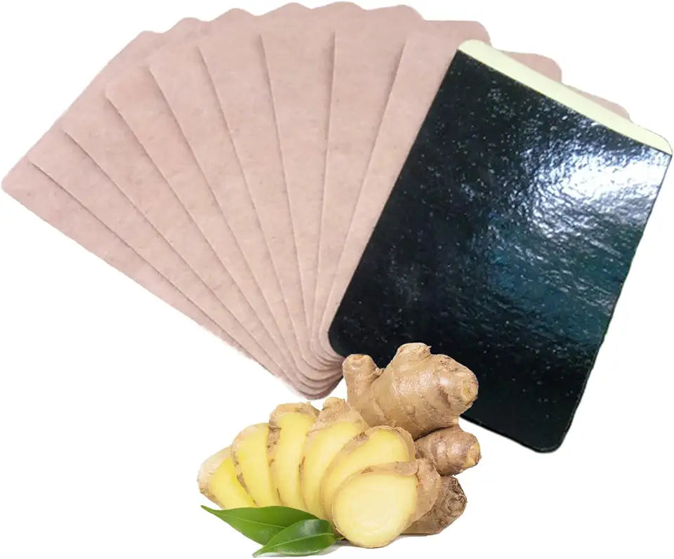 100 Pcs Ginger Foot Pads R7602