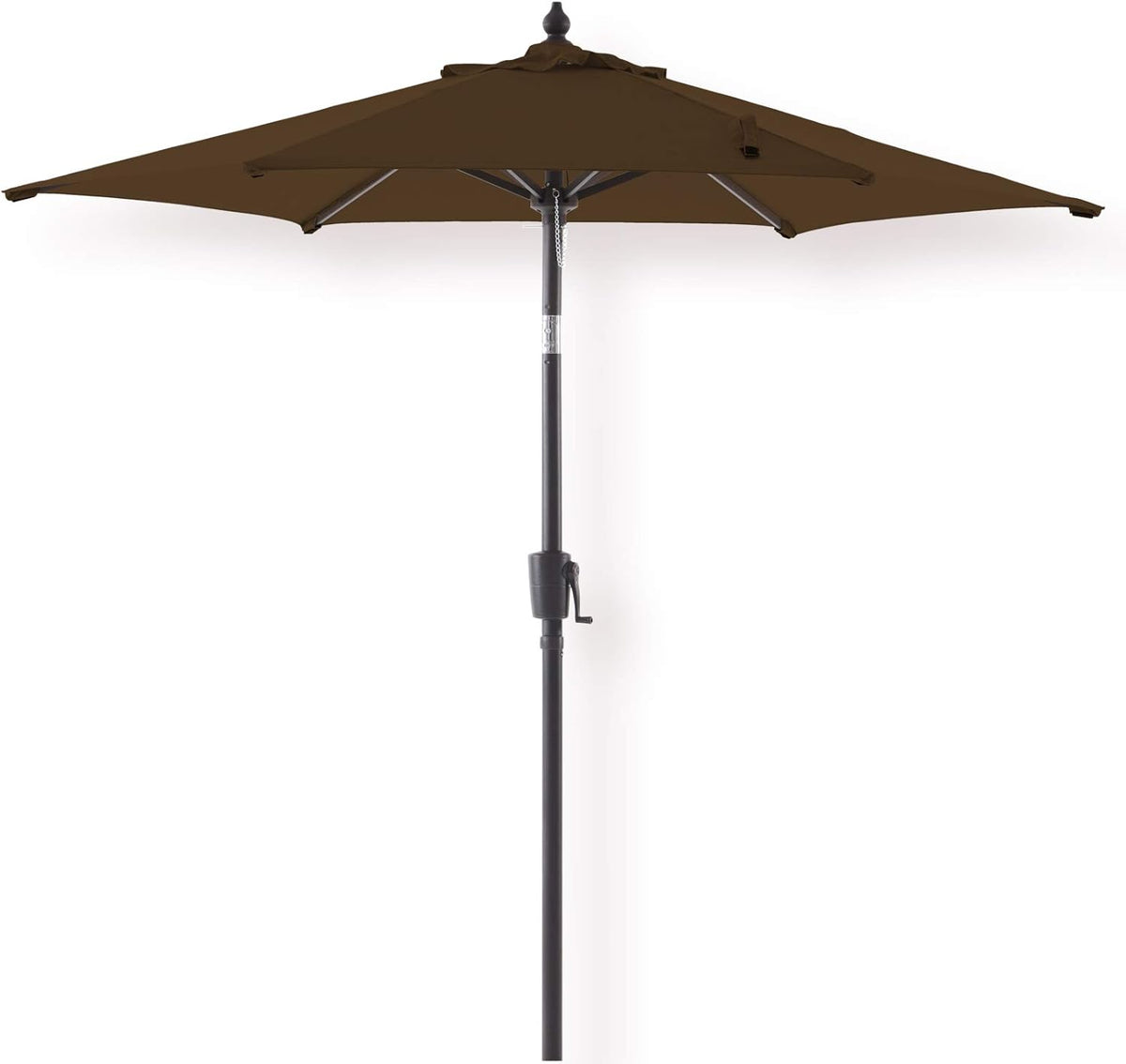 Rectangular Market Umbrella with Olefin Canopy and Push Button Tilt, 6.6x9.8 FT, Turquoise J82947