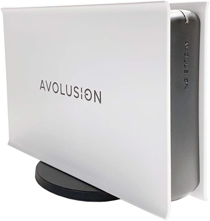 8TB USB 3.0 External Hard Drive (White) D5234