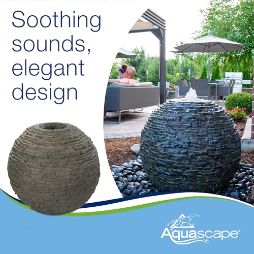 Stacked Slate Sphere Water Fountain R732595