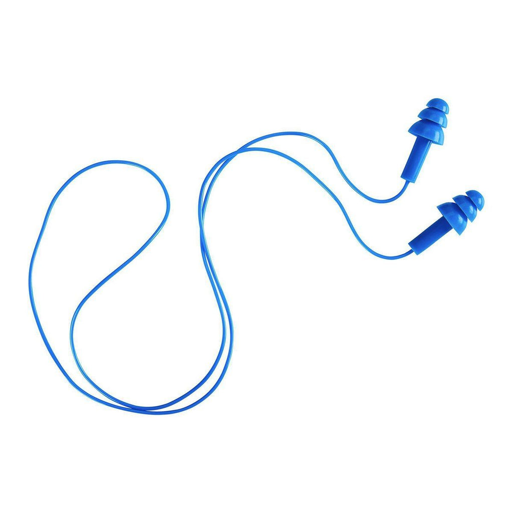 Reusable Silicone Earplugs with Cord, 3 pairs M9854