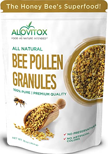16 Oz Raw Bee Pollen Granules C2681