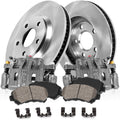 Front Brake Calipers Rotors Ceramic Pads H2770