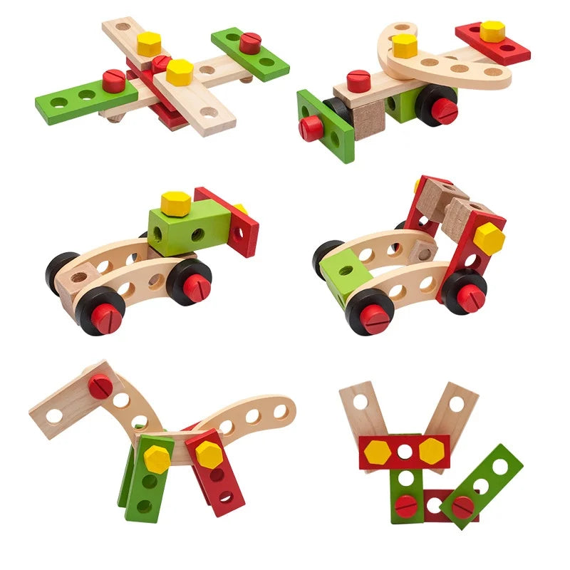 Educational Construction Engineering Building Blocks Set Q32018