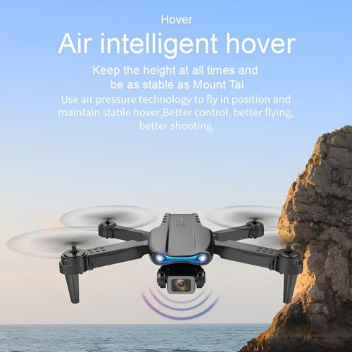 1080P Dual HD Camera RC Quadcopter Drone with 2 Batteries and Carrying Case V922343