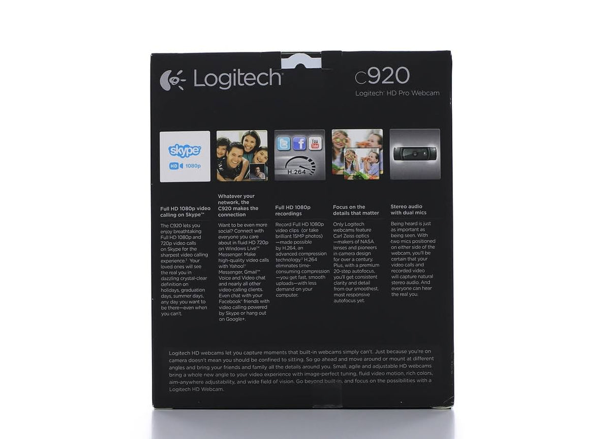 HD Pro C920 Webcam F968391