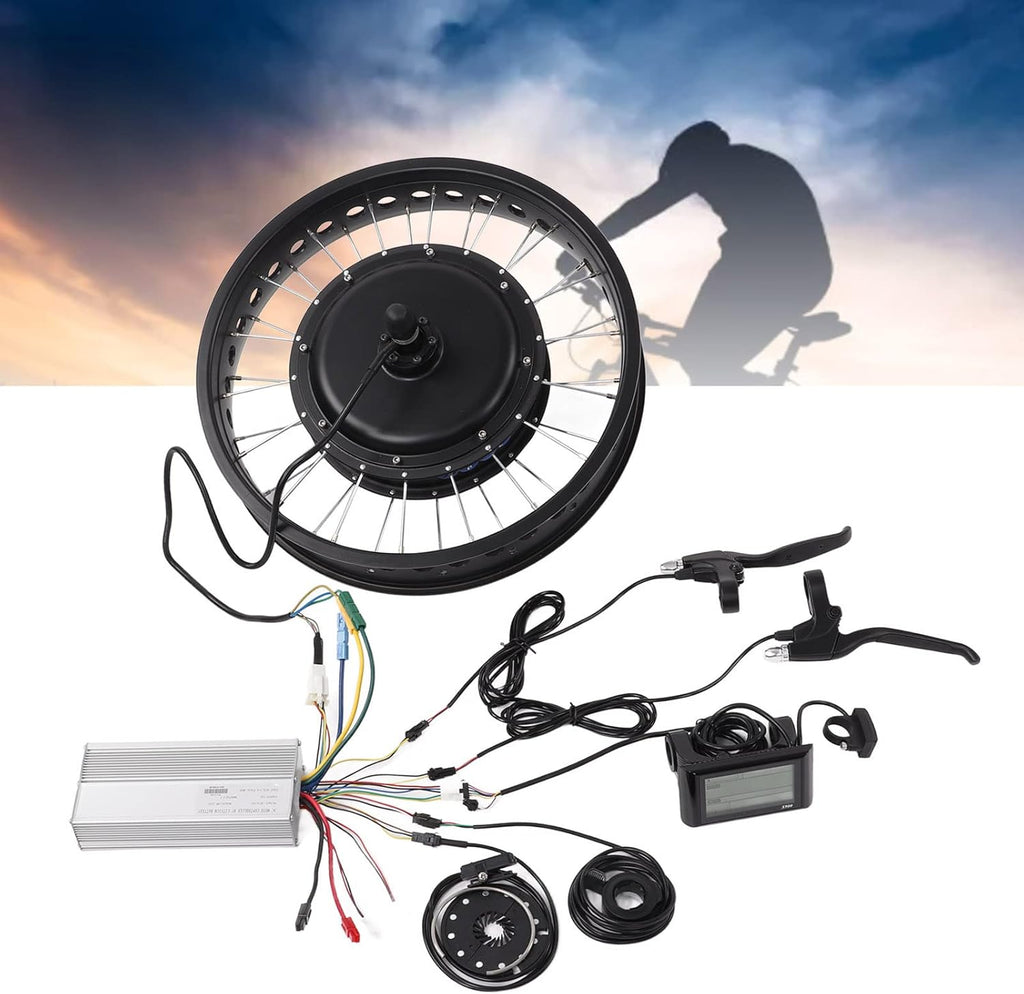 20 Inch 1500W Electric Bike Conversion Kit with Controller L76684