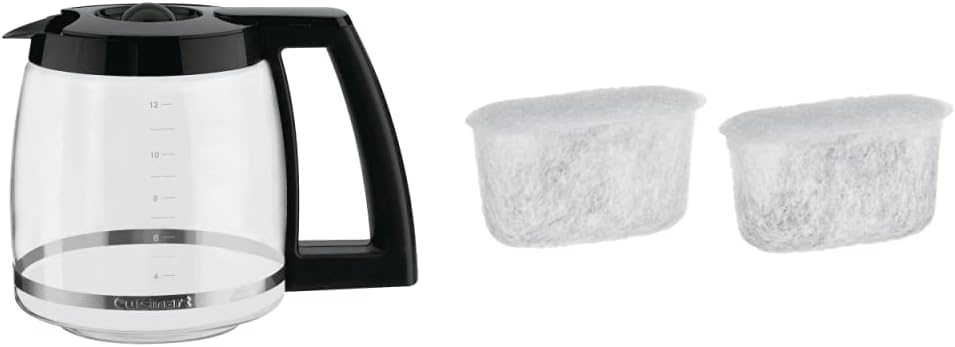 12-Cup Glass Carafe and 2-Pack Water Filters F186888