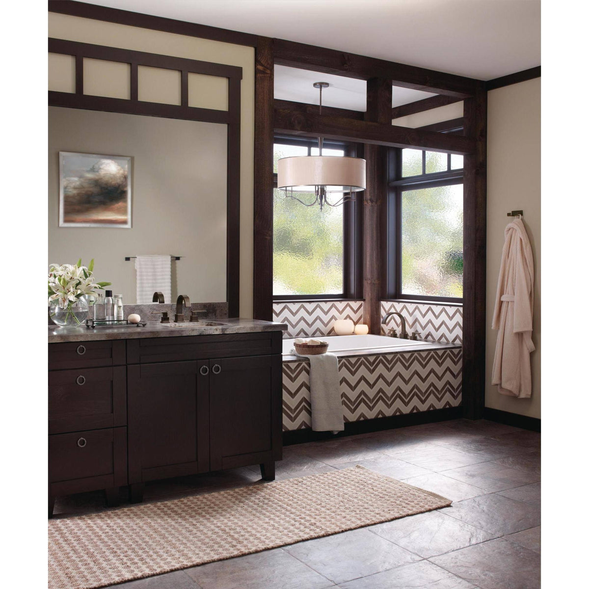 Roman Tub Trim with Hand Shower Stainless A82190