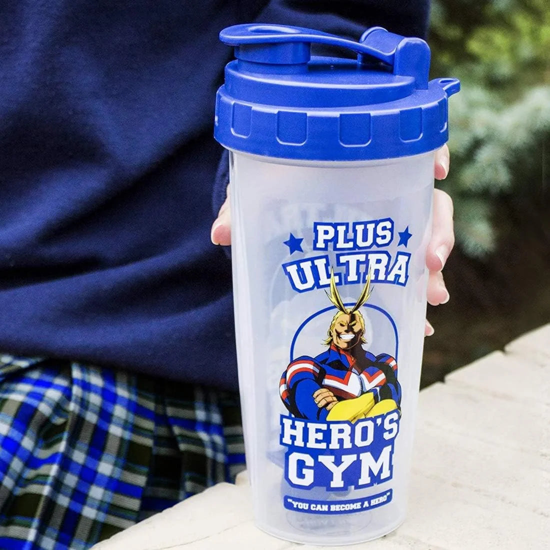 Blue Colored Shaker Bottle Q70576