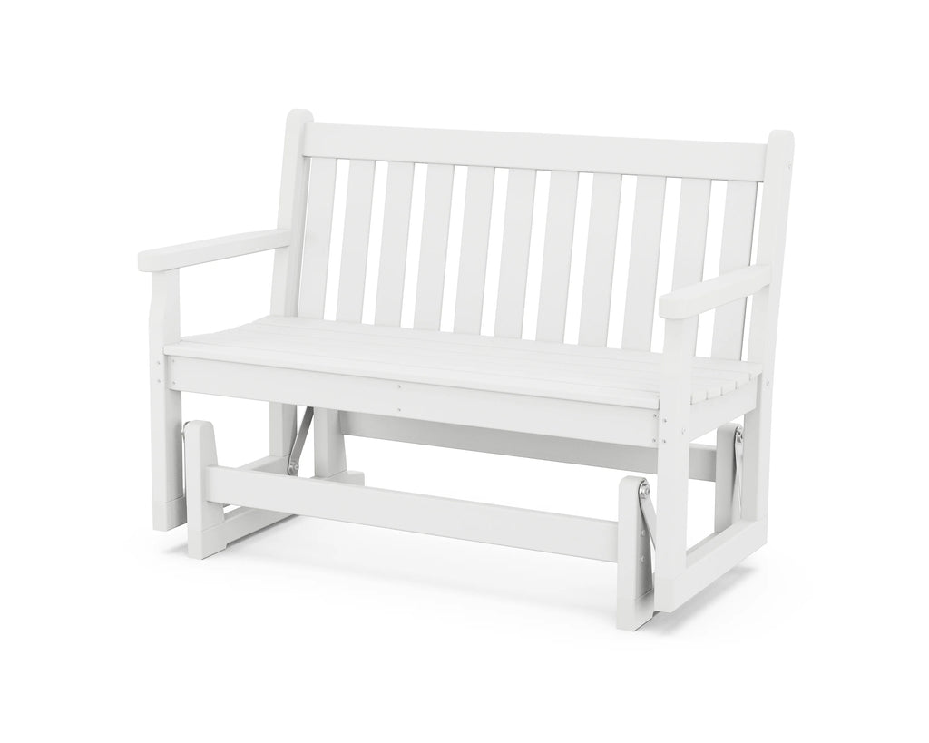 Recycled Plastic Outdoor Glider Loveseat D2305