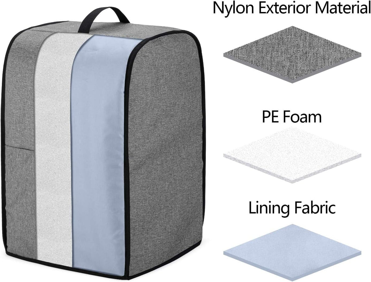 Food Processor Dust Cover with Pockets and Top Handle E8579