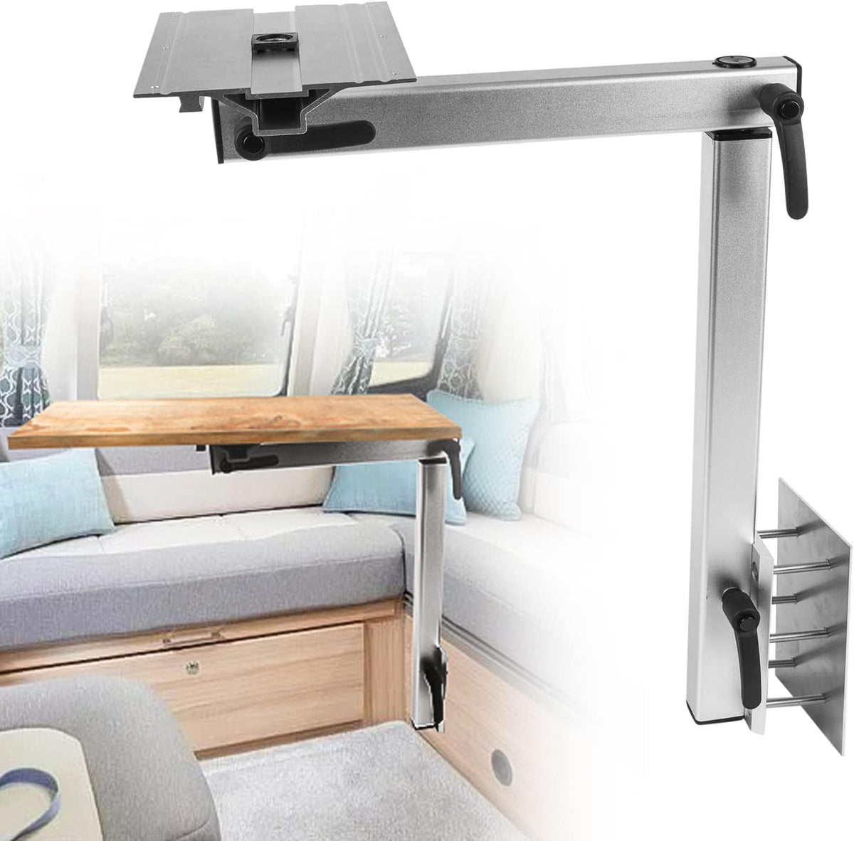 Removable Rotatable Aluminum Alloy Table Frame M34422