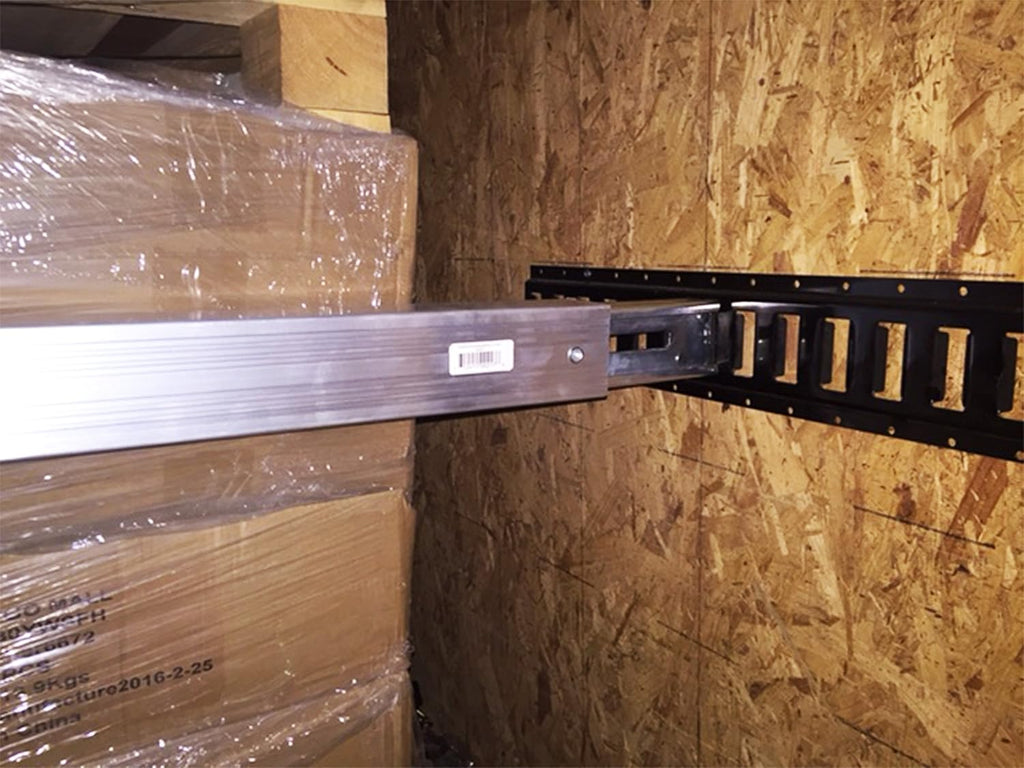 Adjustable Heavy-Duty Aluminum E-Track Decking Beam O659