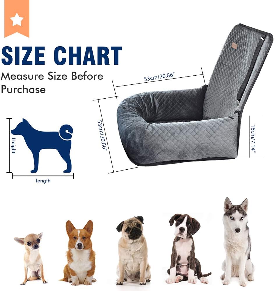 Dog Car Seat Pet Booster Seat K11186
