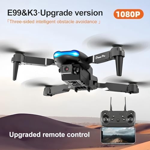 1080P Dual HD Camera RC Quadcopter Drone with 2 Batteries and Carrying Case V922343