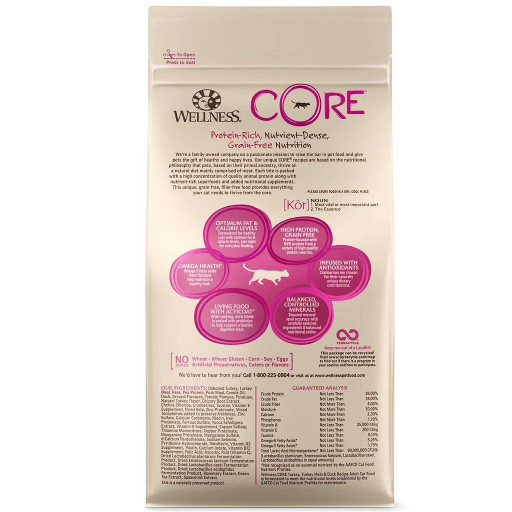 Grain-Free Turkey & Duck Dry Cat Food P444187
