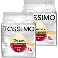 Tassimo Jacobs Caffè Crema Xl, Lot De 2, 2 X 16 T-Discs H340557