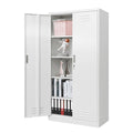 Lockable 72" Metal Storage Cabinet with Adjustable Shelves X39319