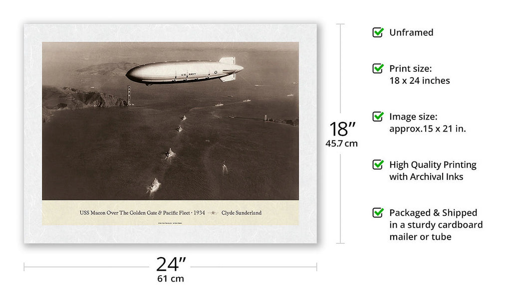 Vintage Aviation Poster 18 x 24 in D3327