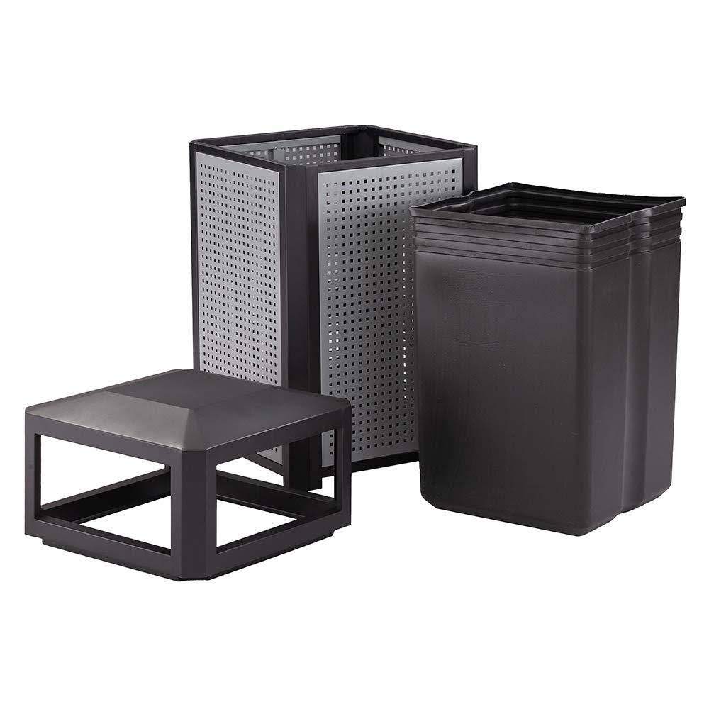 38 Gallon Steel Waste Container U436