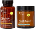 Turmeric with Black Pepper Capsules and Magnesium Powder with L-Theanine S469