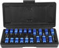 19 PCS Car Terminal Removal Tool Kit with Flat Twin Fork Blade Z54494
