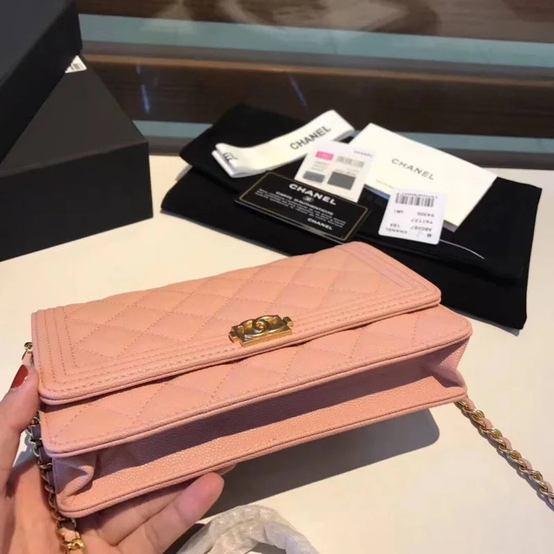 Quilted Caviar Bag F63218