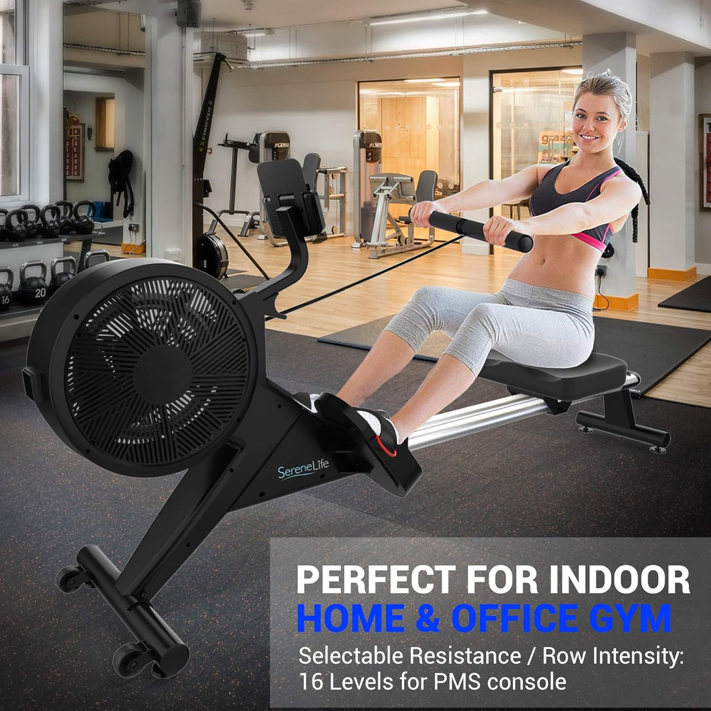 Smart Rowing Machine with Fitness Monitoring App T703930