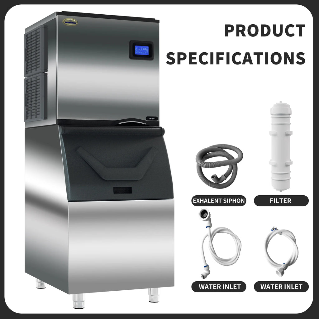 Commercial Ice Maker Machine with Stainless Steel Compressor M70674