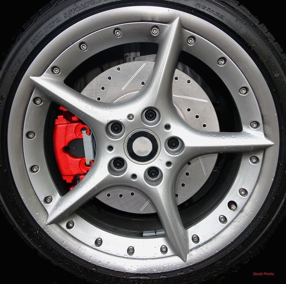 Red Coated Brake Calipers Brake Kit E68954