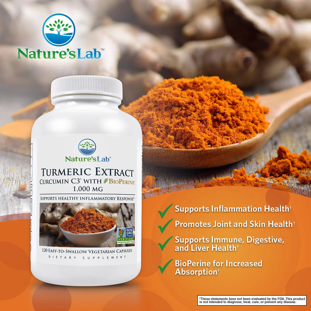 Turmeric Curcumin 1000mg 120 Capsules D323839