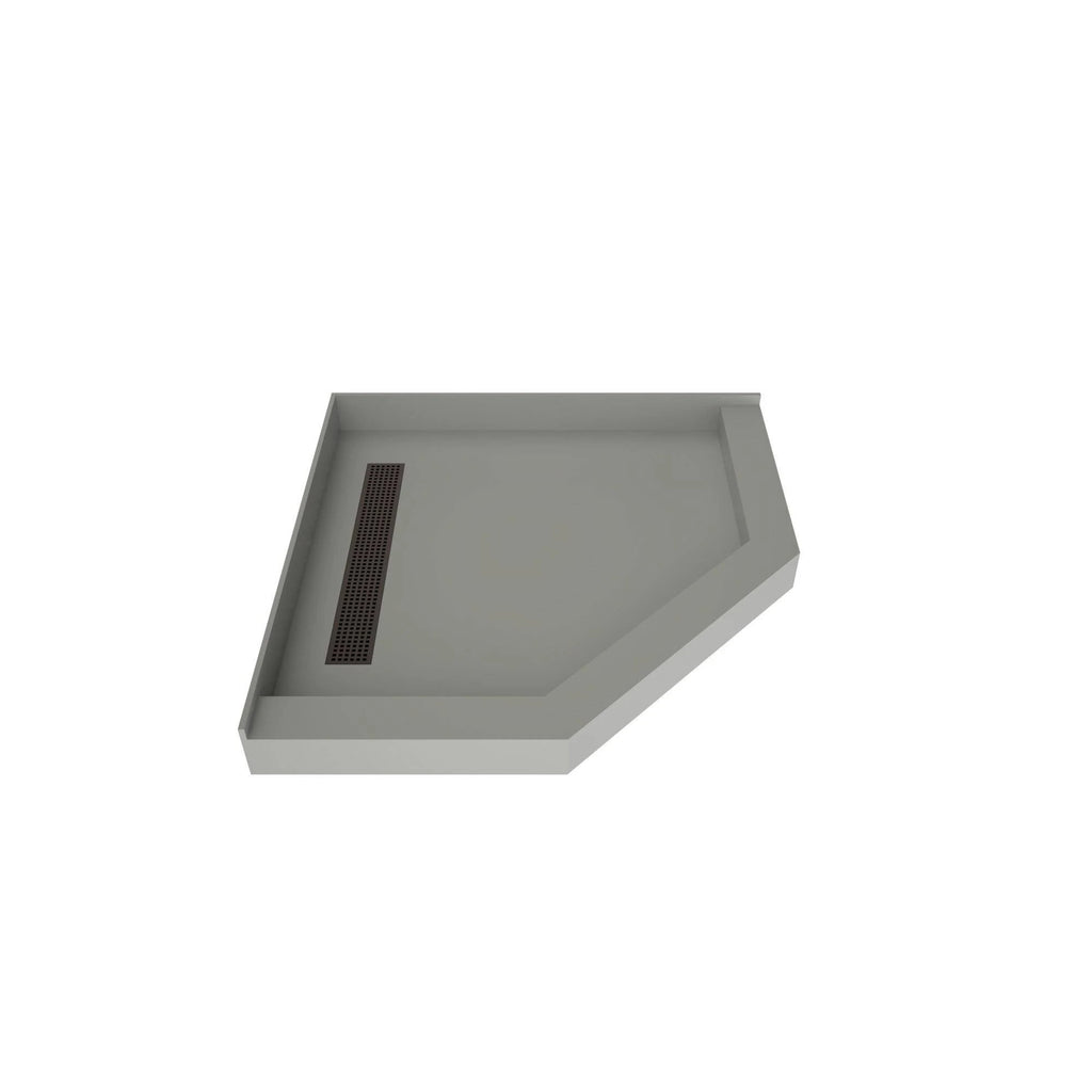48x22 Neo-Angle Shower Base D15159