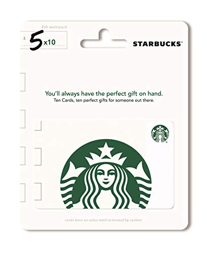 $5 Gift Cards (10-Pack) U240821