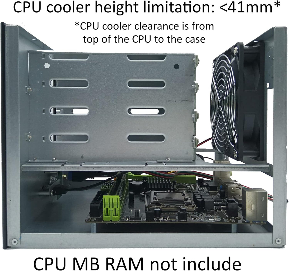 4 Bay NAS Case with Hot Swap Backplane N832762